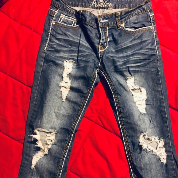Woman’s Premier distressed jeans from Rue 21 - Picture 5 of 5
